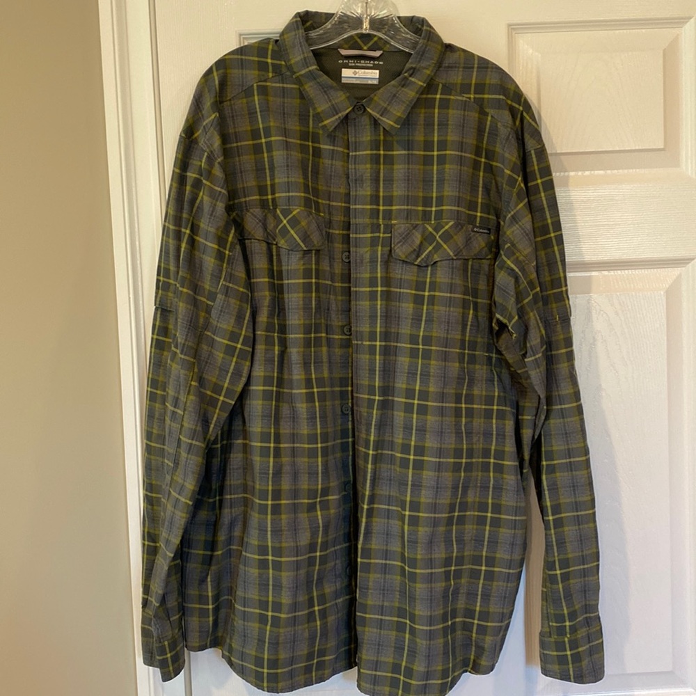 Mens Sun Protection Button Down Shirt